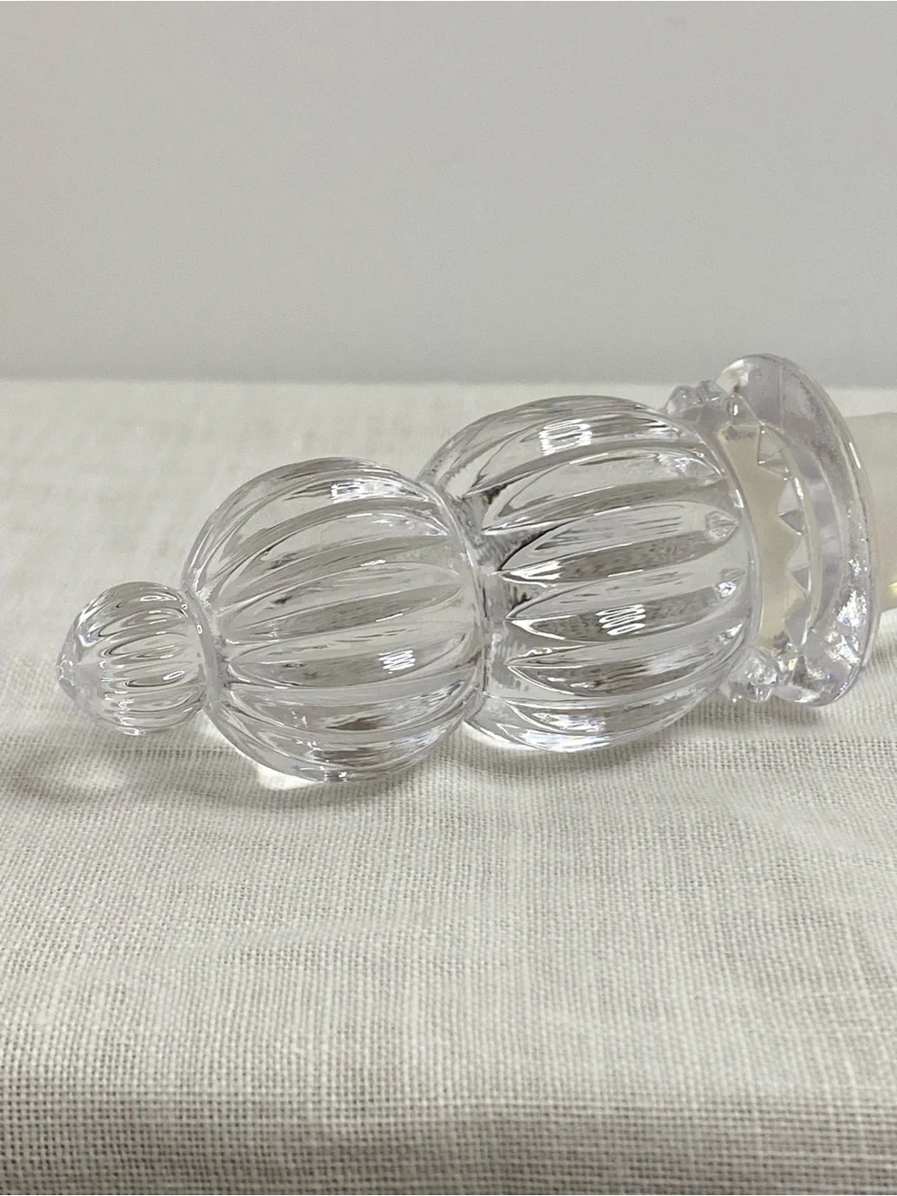 Mikasa Bottle Stopper Monterey Austrian Lead Crystal READ